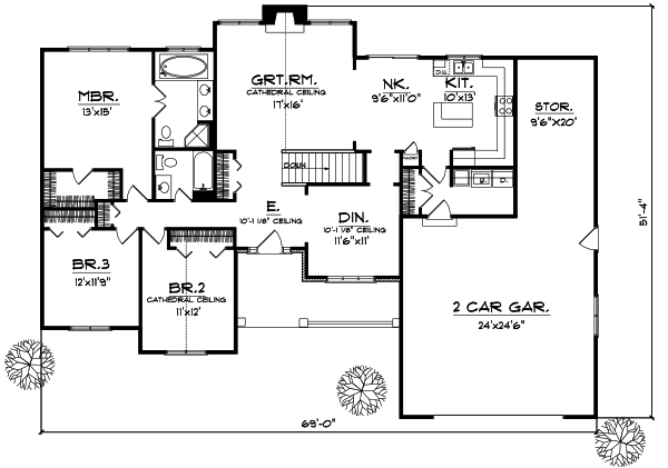Main Floor Plan: 7-142