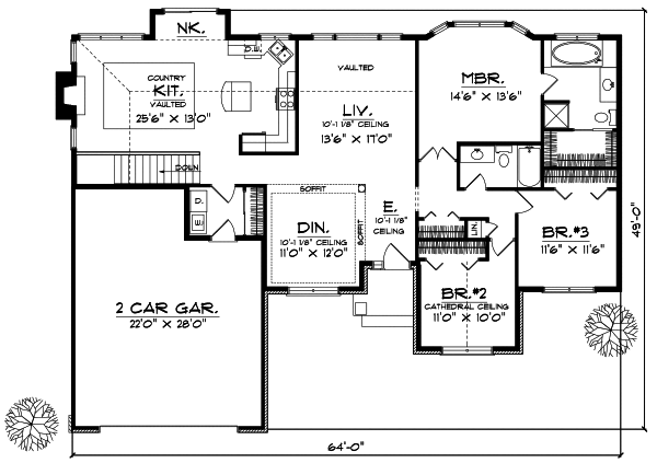 Main Floor Plan: 7-148