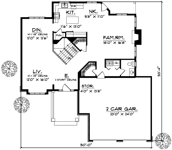 Main Floor Plan: 7-149