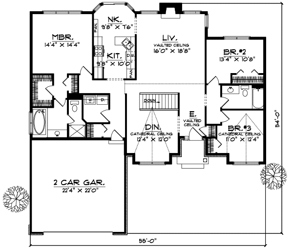 Main Floor Plan: 7-151
