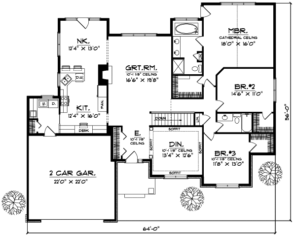 Main Floor Plan: 7-152