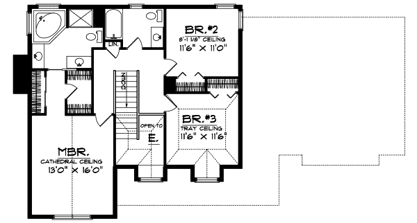 Upper/Second Floor Plan: 7-159