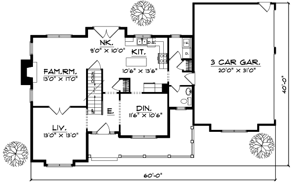 Main Floor Plan: 7-160