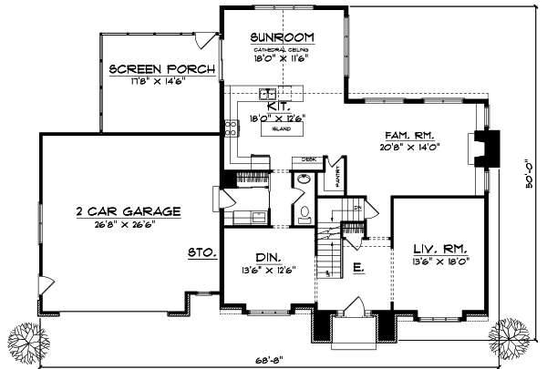Main Floor Plan: 7-165