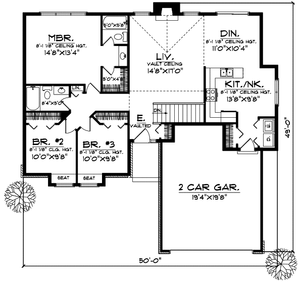 Main Floor Plan: 7-167