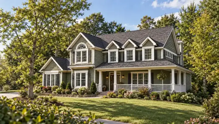 Country house plans 7-169 - front exterior, 2,491 sq ft, 4 bed, 2 bath house plans | Monster House Plans