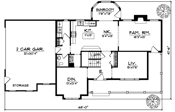 Main Floor Plan: 7-169