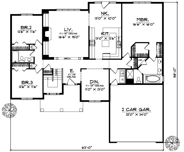 Main Floor Plan: 7-173