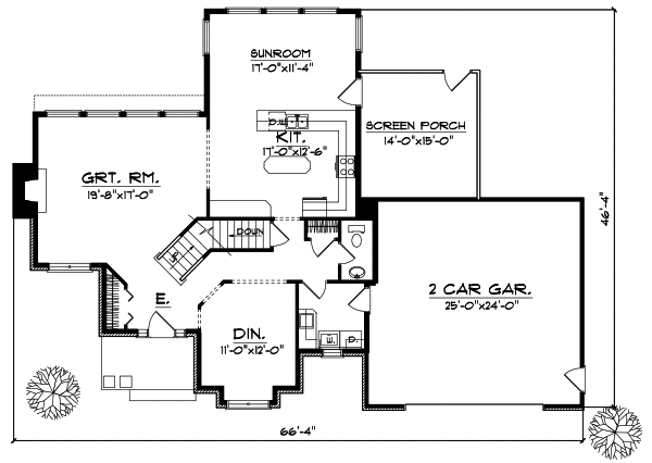 Main Floor Plan: 7-174