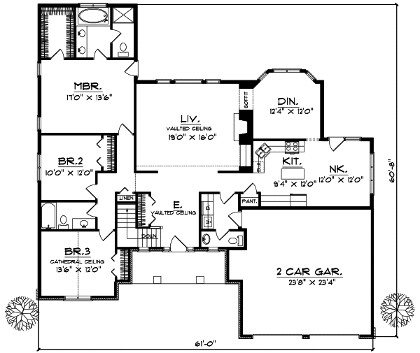 Main Floor Plan: 7-175