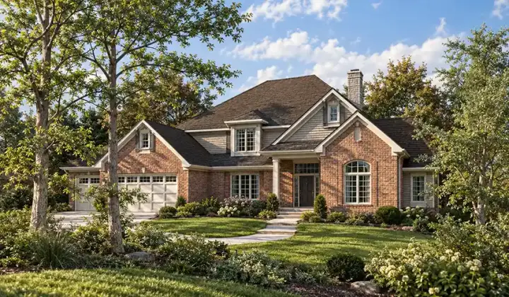 Traditional house plans 7-176 - front exterior, 2,650 sq ft, 3 bed, 2 bath house plans | Monster House Plans