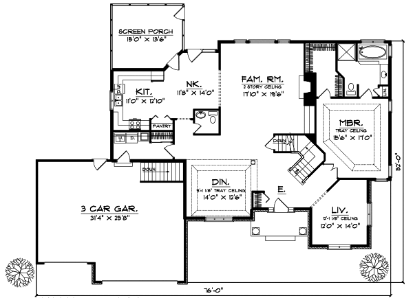 Main Floor Plan: 7-176