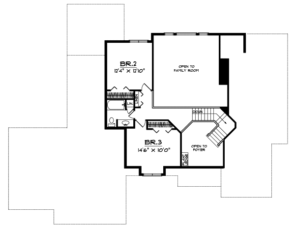Upper/Second Floor Plan: 7-176