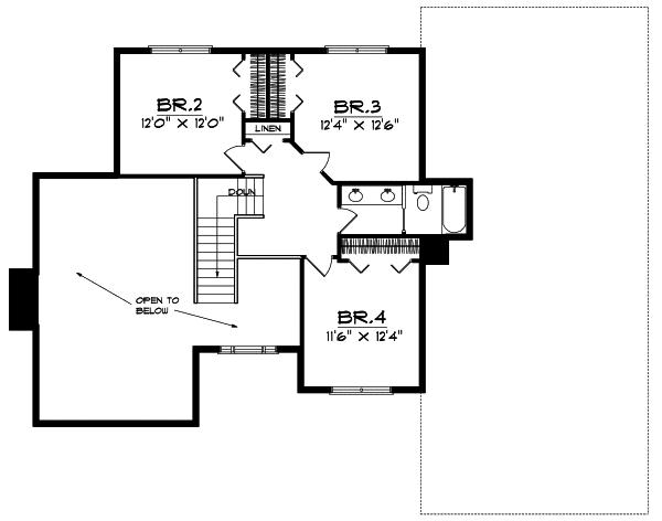 Upper/Second Floor Plan: 7-177