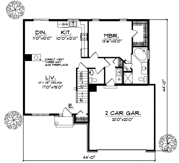 Main Floor Plan: 7-178