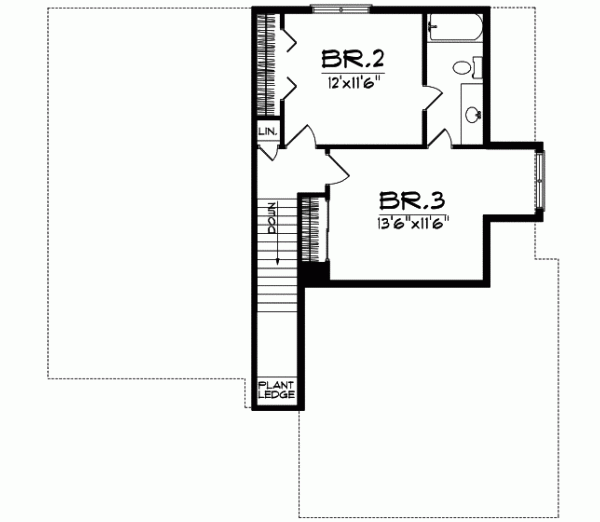 Upper/Second Floor Plan: 7-178