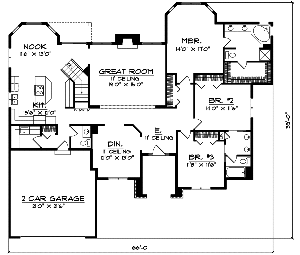 Main Floor Plan: 7-180