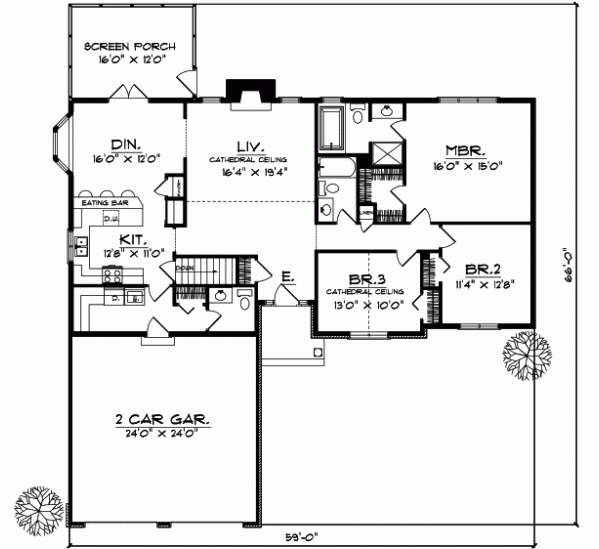 Main Floor Plan: 7-183