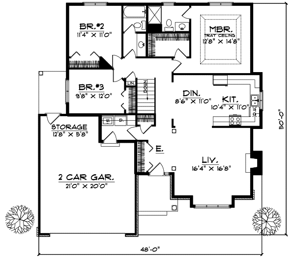 Main Floor Plan: 7-187