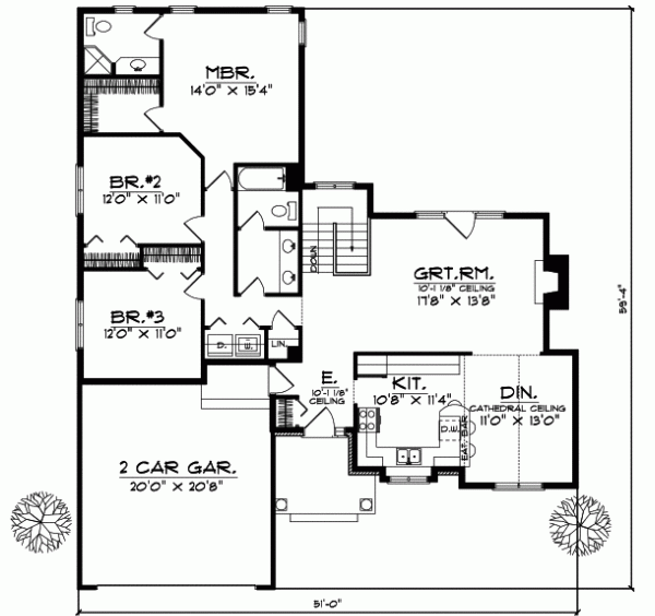 Main Floor Plan: 7-188