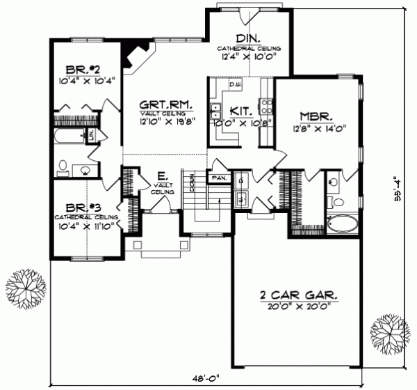 Main Floor Plan: 7-189