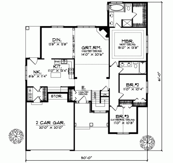 Main Floor Plan: 7-191