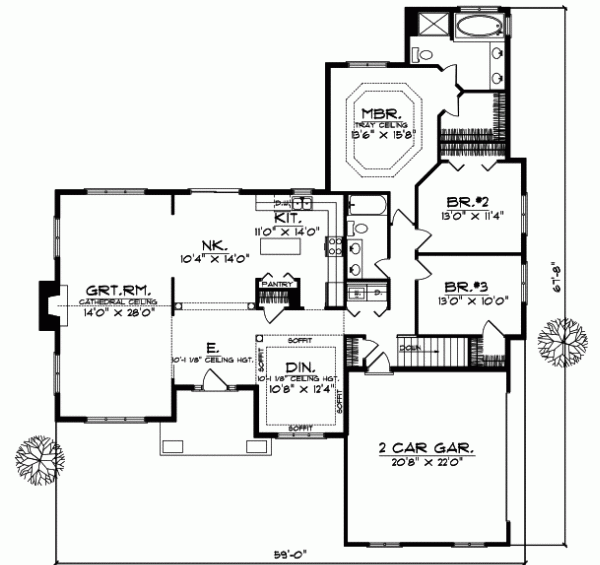 Main Floor Plan: 7-192