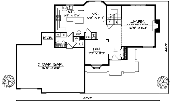 Main Floor Plan: 7-193