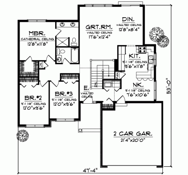 Main Floor Plan: 7-198