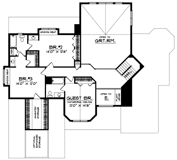 Upper/Second Floor Plan: 7-201