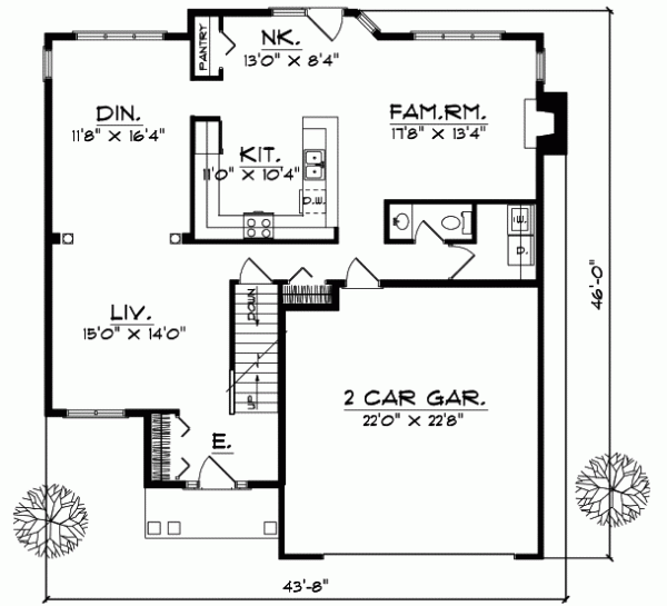 Main Floor Plan: 7-207