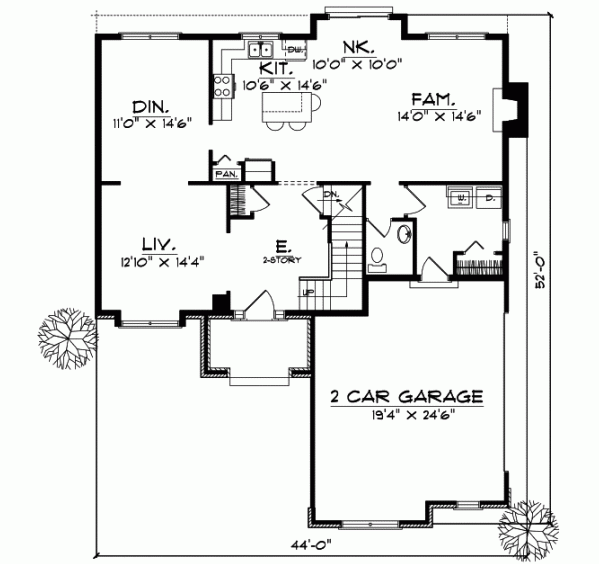Main Floor Plan: 7-208