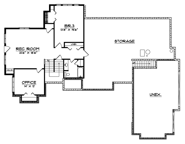 Lower Floor Plan: 7-213