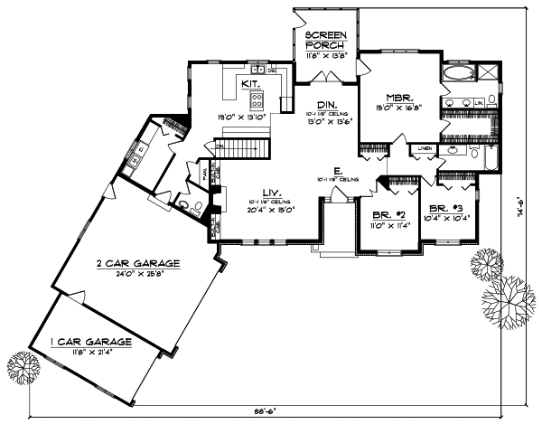 Main Floor Plan: 7-215