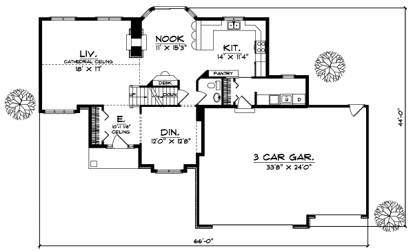 Main Floor Plan: 7-216