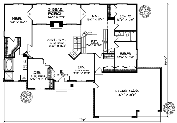 Main Floor Plan: 7-217
