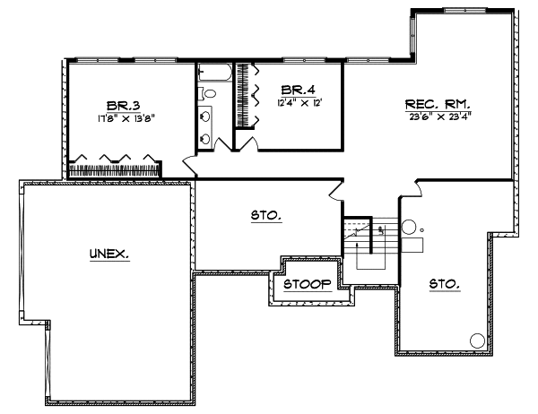 Lower Floor Plan: 7-219