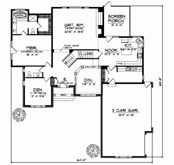 Main Floor Plan: 7-220