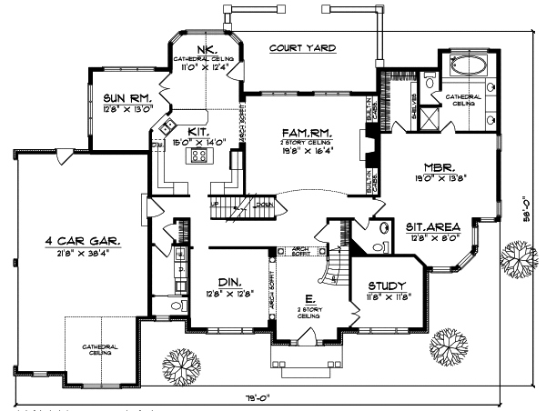 Main Floor Plan: 7-222