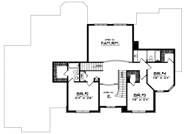 Upper/Second Floor Plan: 7-222