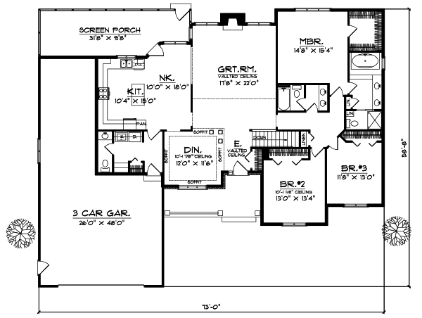 Main Floor Plan: 7-225
