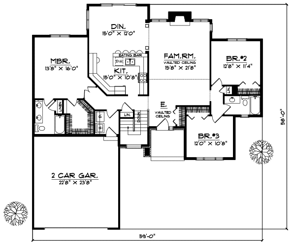 Main Floor Plan: 7-226
