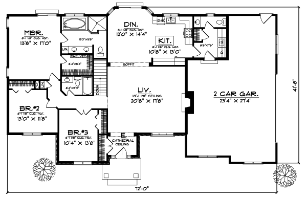 Main Floor Plan: 7-227