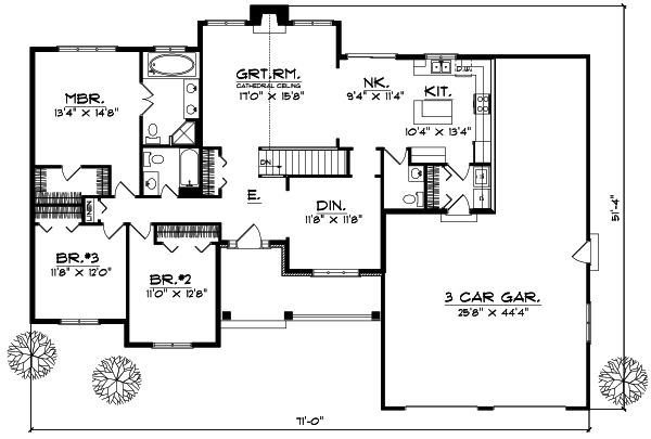 Main Floor Plan: 7-228