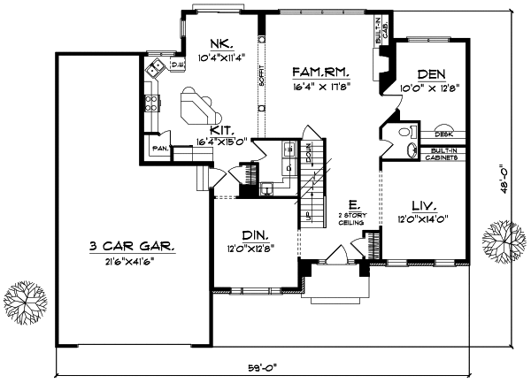 Main Floor Plan: 7-231