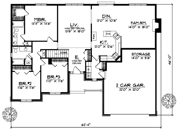 Main Floor Plan: 7-232