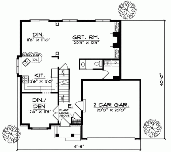 Main Floor Plan: 7-234