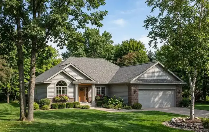 Traditional house plans 7-239 - front exterior, 1,495 sq ft, 3 bed, 2 bath house plans | Monster House Plans
