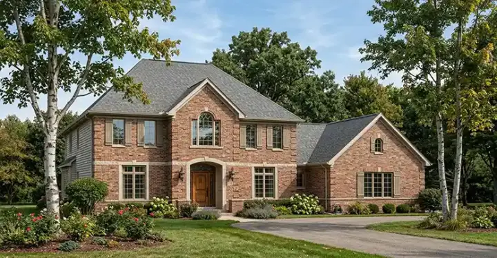 Southern Colonial house plans 7-241 - front exterior, 3,023 sq ft, 3 bed, 3 bath house plans | Monster House Plans