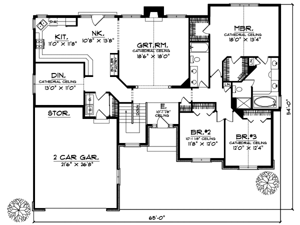 Main Floor Plan: 7-246